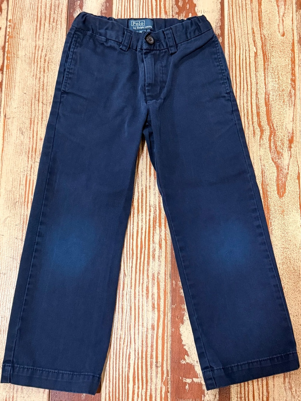 Polo by Ralph Lauren Navy Kidโs Straight-Leg Navy Blue Pants